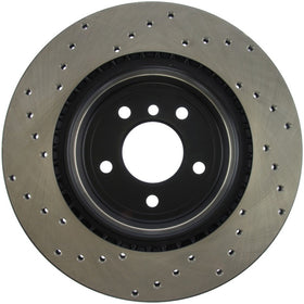 StopTech 07-10 BMW 335i Cross Drilled Left Rear Rotor - 0
