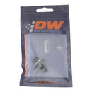 DeatschWerks 6AN Male Flare to M12 X 1.5 Male Metric Adapter (Incl Washer) - Anodized Matte Black-4