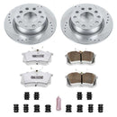 Power Stop 10-13 Audi A3 Rear Z26 Street Warrior Brake Kit-1