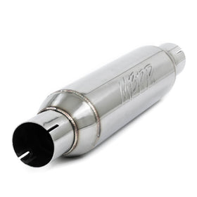 MBRP Universal Resonator 2.5in inlet/outlet 16in body 20in overall T304 - 0