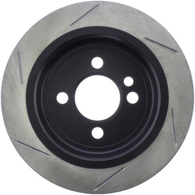 StopTech Power Slot 07-09 Mini Cooper/Cooper S Rear Left Slotted Rotor - 0