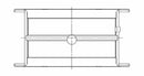 ACL Chevrolet V8 396/402/427/454 Race Series Standard Size Main Bearing Set with Extra Oil Clearance-5