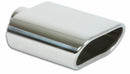 Vibrant 5.5in x 3in Oval SS Exhaust Tip (Single Wall Angle Cut Rolled Edge)-2