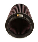 K&N Filter Universal Rubber Filter 4 inch Flange 5 3/8 inch Base 4 3/8 inch Top 7 inch Height-15
