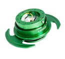 NRG Quick Release Kit Gen 3.0 - Green Body / Green Ring w/Handles-2
