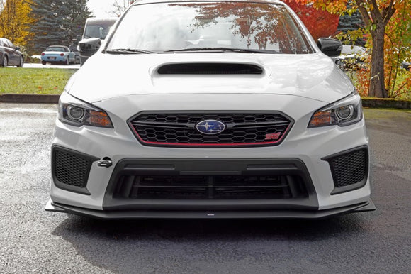 PERRIN 18-21 Subaru WRX & STI / 13-25 BRZ / 17-20 Toyota 86 Tow Hook Kit (Front) - Flat Black