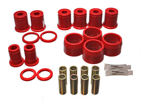Energy Suspension Rear Control Arm W/Thrust Washer - Red - 0