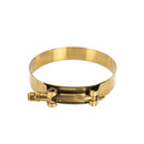 Mishimoto 3 Inch Stainless Steel T-Bolt Clamps - Gold-1