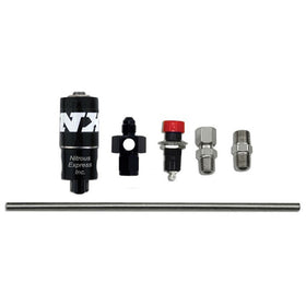 Nitrous Express Nitrous Purge Valve (6AN Manifold Push Button and Vent Tube) - 0