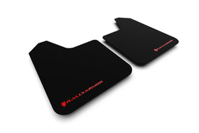 Rally Armor Universal Basic Mud Flap w/ Black Logo - Pair - 0