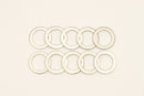 DeatschWerks -6 AN Aluminum Crush Washer (Pack of 10)-3