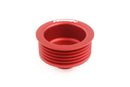 PERRIN 02-05 Subaru WRX / 04-06 STI / 93-11 Impreza Lightweight Alternator Pulley - Red-2