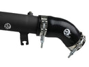 aFe BladeRunner 2.5in Aluminum Hot Side Charge Pipe 15-20 Subaru WRX 2.0T - Black-6