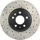 StopTech Power Slot 09-10 Audi A4/A4 Quattro / 08-10 A5 / 10 S4 Front Left Drilled & Slotted Rotor-1