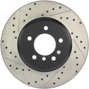 StopTech 08-09 BMW 535 Series / 04-09 545i/550i/645Ci/650i Slotted & Drilled Right Front Rotor-4
