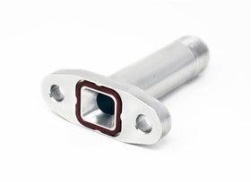 Torque Solution Extended Port Matched Oil Drain Flange: -10AN for T3/T4 PTE / Turbonetics - 0