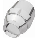 MagnaFlow Tip Stainless Double Wall Round Single Outlet Polished 4.5in DIA 2.5in Inlet 5.75in Length-12