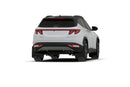 Rally Armor 22-24 Hyundai Tucson Black UR Mud Flap - Metallic Black Logo-4