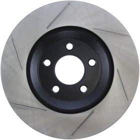 StopTech Power Slot 05-10 Mustang GT V8-4.6L Front Left Slotted Rotor - 0