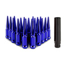 Mishimoto Steel Spiked Lug Nuts M12x1.5 20pc Set - Blue-1