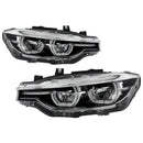 Spyder BMW F30 3 Series 4Dr LED Projector Headlights Chrome PRO-JH-BF3012H-4D-LED-C-2