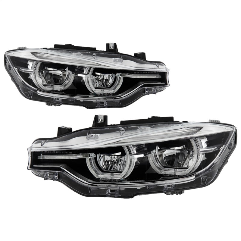 Spyder BMW F30 3 Series 4Dr LED Projector Headlights Chrome PRO-JH-BF3012H-4D-LED-C - 0