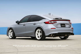 Remark 2022+ Honda Civic Sport Hatchback FL2 (Link Loop) Catback Exhaust Burnt Stainless Steel Tip - 0