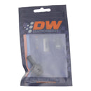 DeatschWerks 6AN ORB Male to 5/16in Male Barb Fitting (Incl O-Ring) - Anodized Matte Black-4