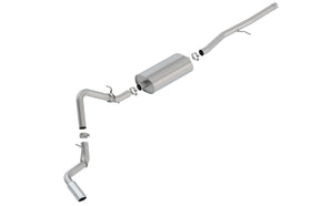 Borla 2019 Silv/Sierra C/B Exhaust Touring 1500 5.3L V8 AT 2&4WD EC STB(78.8) CC SB(69.3) 147.4 WB