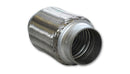 Vibrant SS Flex Coupling without Inner Liner 2in inlet/outlet x 4in long-1