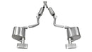 Corsa 2011-2014 Dodge Challenger R/T 5.7L V8 Polished Xtreme Cat-Back Exhaust-1