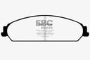 EBC 13-14 Chrysler 200 3.6 Yellowstuff Front Brake Pads-6