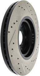 StopTech 06-07 350Z / 05-07 G35 exp Sport/ 06-07 G35X SportStop Slotted & Drilled Front Right Rotor-1