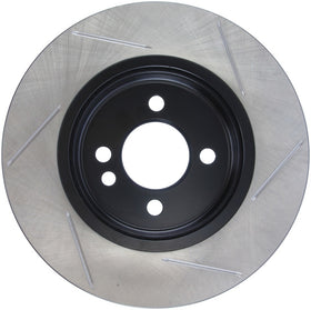 StopTech Power Slot 02-06 Mini Cooper/Mini Cooper S Front Right SportStop Slotted Rotor - 0