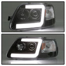 Spyder 97-03 Ford F-150 (After 6/1997) Light Bar Projector Headlights - Blk (PRO-YD-FF15097V2-LB-BK)-9