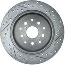 StopTech 01-05 Lexus IS300 / 02-10 Lexus SC430 Sport Slotted & Drilled Rear Right Brake Rotor-2
