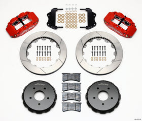 Wilwood Narrow Superlite 6R Front Hat Kit 13.06in Red 2004-2006 Pontiac GTO