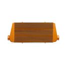 Mishimoto Universal Gold R Line Intercooler Overall Size: 31x12x4 Core Size: 24x12x4 Inlet / Outlet-3