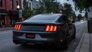 Corsa 2015-2017 Ford Mustang GT 5.0 3in Cat Back Exhaust Black Dual Tips (Sport)-3