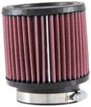 K&N Universal Rubber Filter 3 inch 5 Degree FLG 4 1/2 inch OD 4 inch Height-1