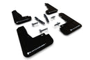 Rally Armor 22-24 Kia EV6 Black UR Mud Flap White Logo-1