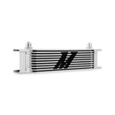 Mishimoto Universal -8AN 10 Row Oil Cooler - Silver-4