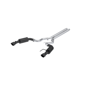 MBRP 2024 Ford Mustang GT S650, 5.0L 3in Cat-Back Dual Split Rear, Black-Coated (street) - 0