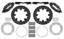 Wilwood 2014+ Polaris RZR XP 1000 Front Kit 11.25in Drilled - Black-1
