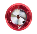 NRG Short Hub Adapter EK9 Civic / S2000 / Prelude - Red-5