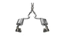 Corsa 2015-2017 Ford Mustang GT 5.0 3in Cat Back Exhaust Polish Quad Tips (Sport)-1