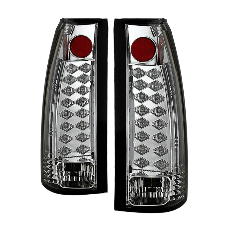 Spyder Chevy C/K Series 1500 88-98/Blazer 92-94 LED Tail Lights Chrm ALT-YD-CCK88-LED-C - 0