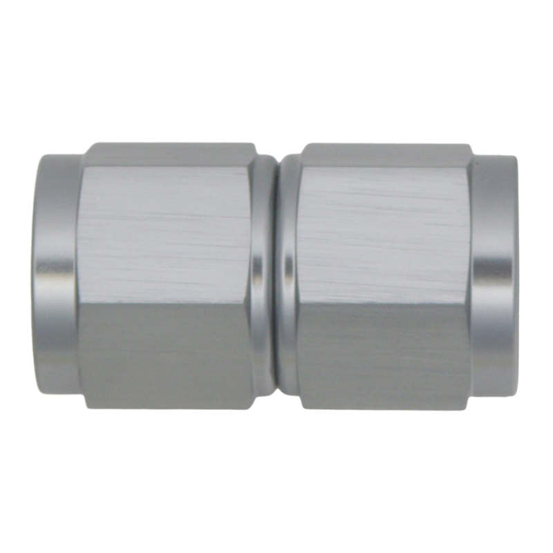 DeatschWerks 8AN Female Flare To 8AN Flare Female Swivel - Anodized Titanium - 0