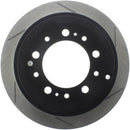 StopTech Sport Slot 08-13 Lexus LX450/470/570 / 07-12 Toyota Tundra Slotted Left Rear CRYO Rotor-1