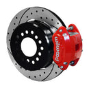 Wilwood Dynapro Low-Profile 11.00in P-Brake Kit Dust Seal 2.36in Offset - Drilled Red-2